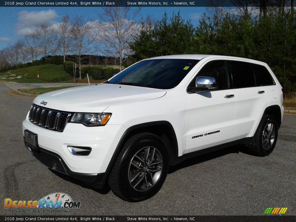 2018 Jeep Grand Cherokee Limited 4x4 Bright White / Black Photo #2