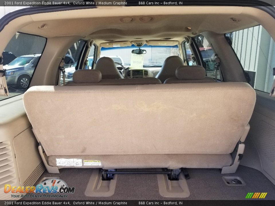 2001 Ford Expedition Eddie Bauer 4x4 Oxford White / Medium Graphite Photo #16