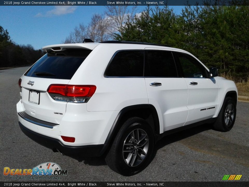 2018 Jeep Grand Cherokee Limited 4x4 Bright White / Black Photo #6