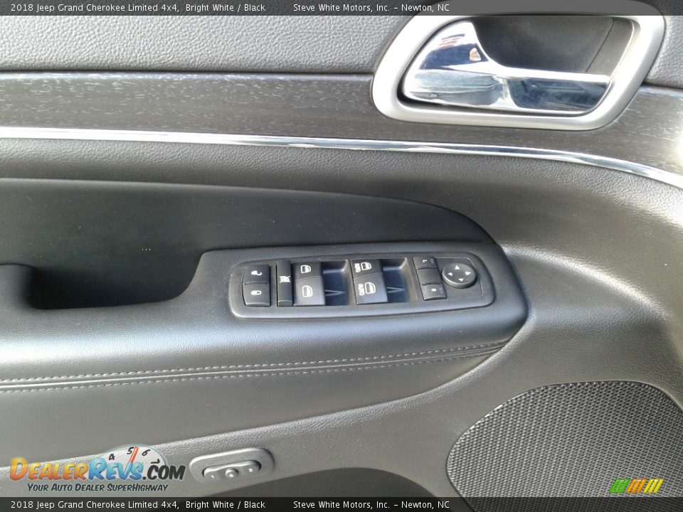 2018 Jeep Grand Cherokee Limited 4x4 Bright White / Black Photo #9
