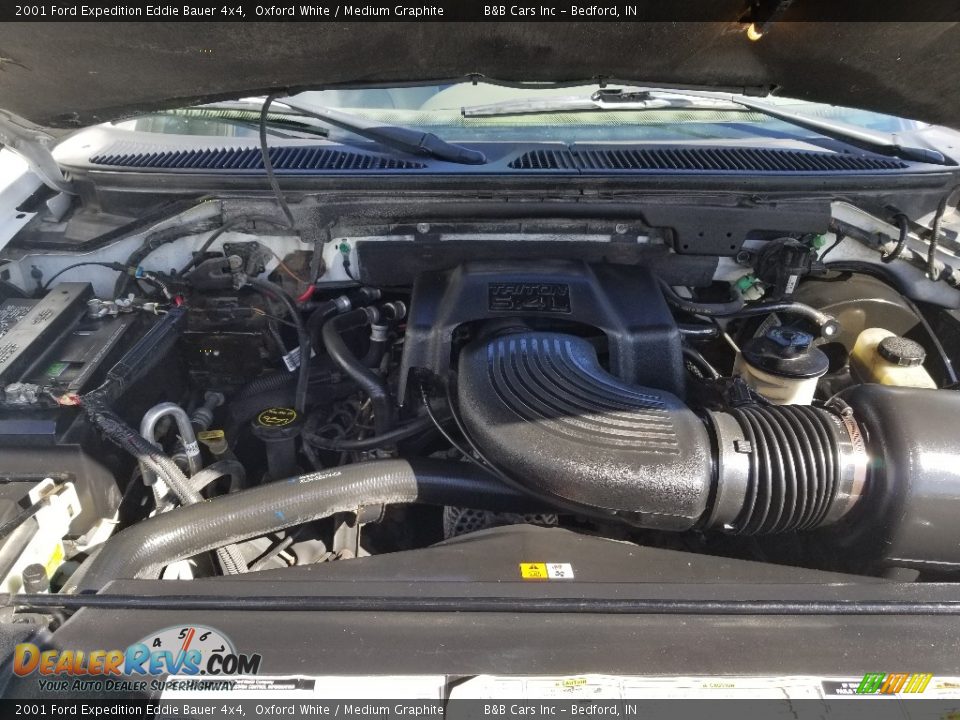 2001 Ford Expedition Eddie Bauer 4x4 Oxford White / Medium Graphite Photo #22