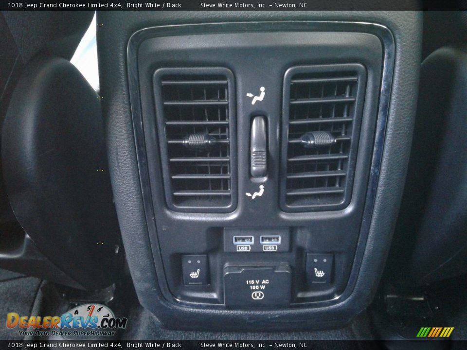 2018 Jeep Grand Cherokee Limited 4x4 Bright White / Black Photo #14