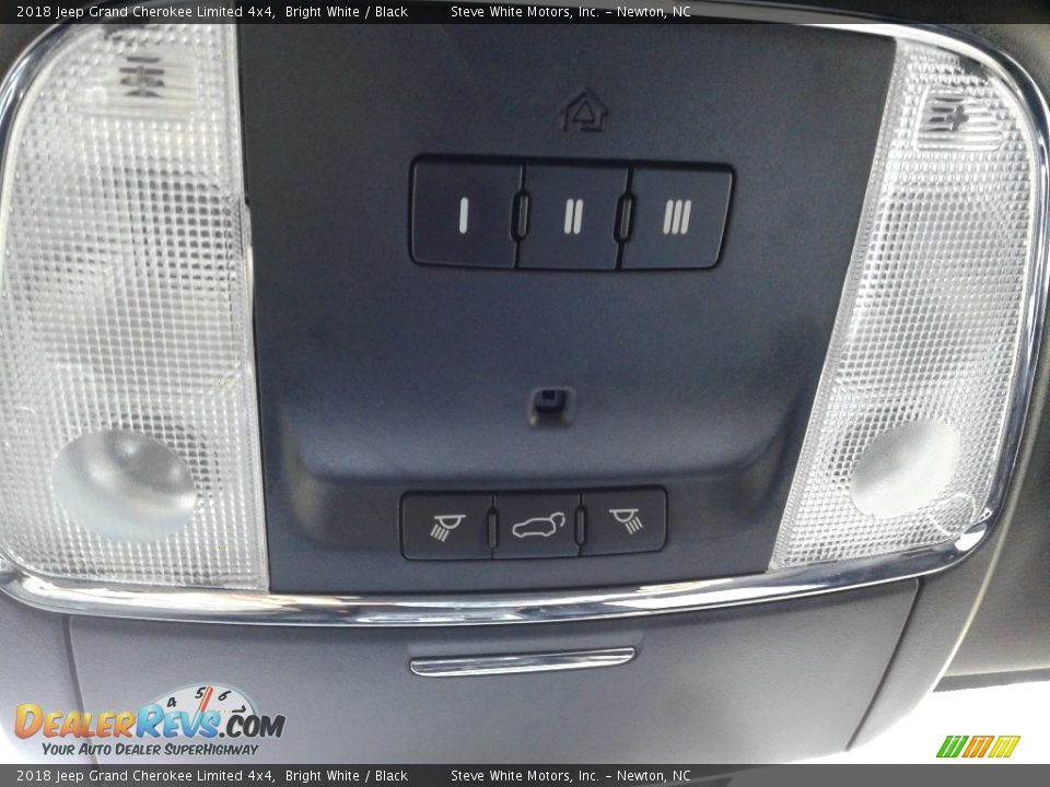 2018 Jeep Grand Cherokee Limited 4x4 Bright White / Black Photo #29