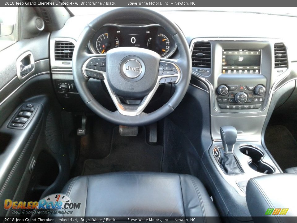 2018 Jeep Grand Cherokee Limited 4x4 Bright White / Black Photo #30