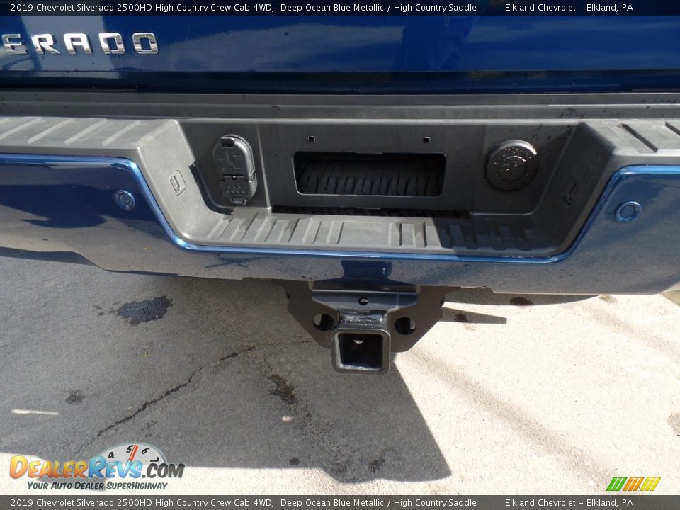 2019 Chevrolet Silverado 2500HD High Country Crew Cab 4WD Deep Ocean Blue Metallic / High Country Saddle Photo #11