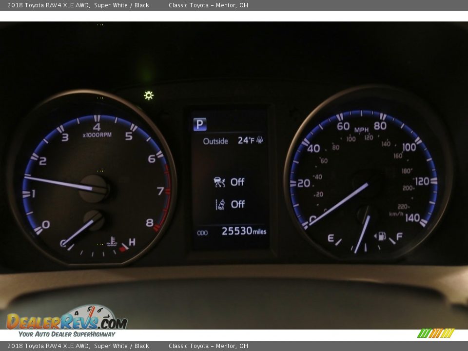 2018 Toyota RAV4 XLE AWD Super White / Black Photo #7