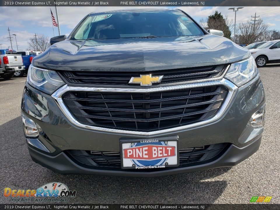 2019 Chevrolet Equinox LT Nightfall Gray Metallic / Jet Black Photo #2