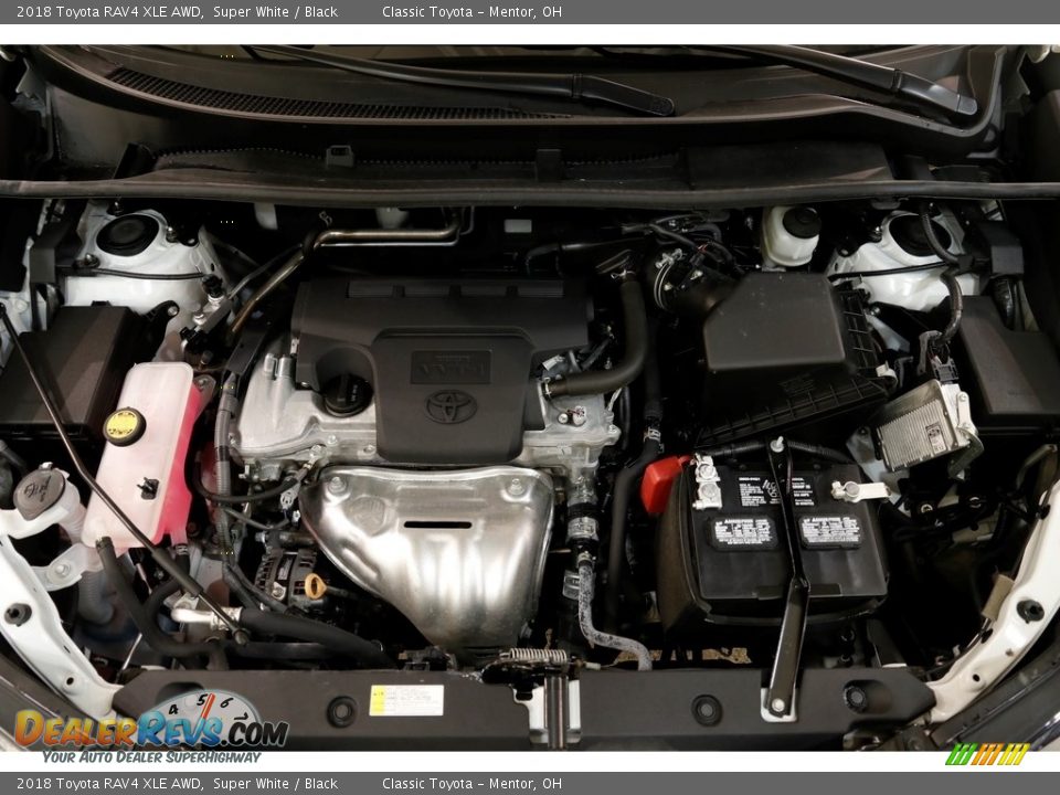 2018 Toyota RAV4 XLE AWD Super White / Black Photo #17