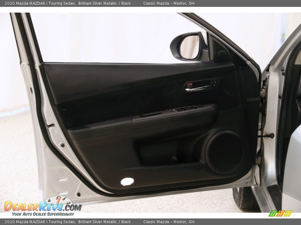 2010 Mazda MAZDA6 i Touring Sedan Brilliant Silver Metallic / Black Photo #4