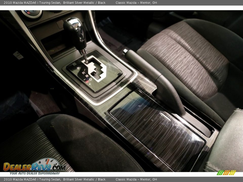 2010 Mazda MAZDA6 i Touring Sedan Brilliant Silver Metallic / Black Photo #11