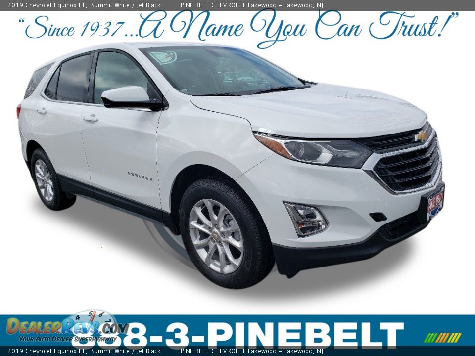 2019 Chevrolet Equinox LT Summit White / Jet Black Photo #1