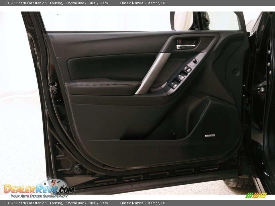 2014 Subaru Forester 2.5i Touring Crystal Black Silica / Black Photo #4
