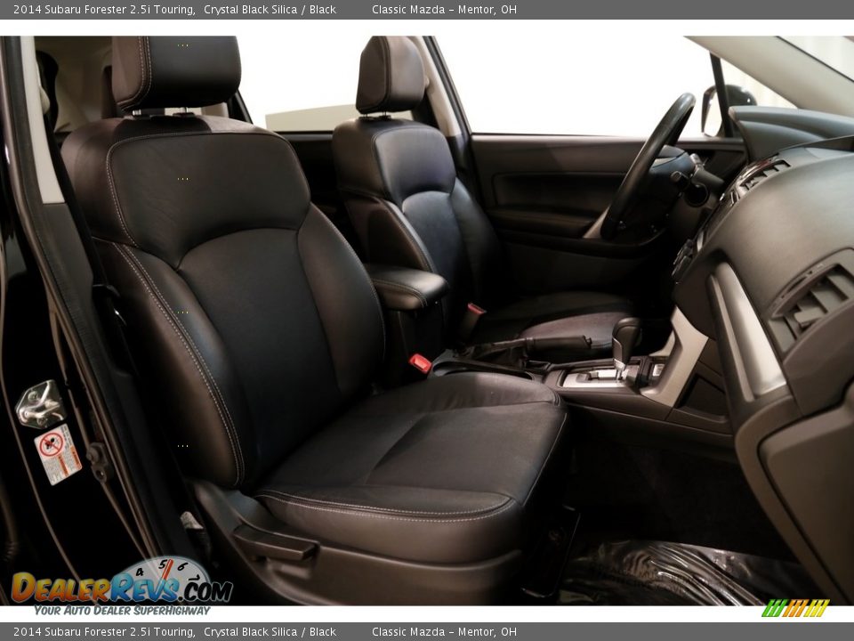 2014 Subaru Forester 2.5i Touring Crystal Black Silica / Black Photo #19