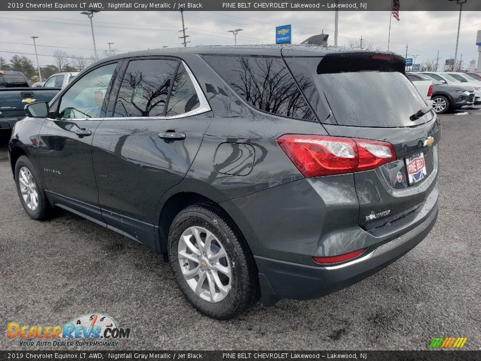 2019 Chevrolet Equinox LT AWD Nightfall Gray Metallic / Jet Black Photo #4