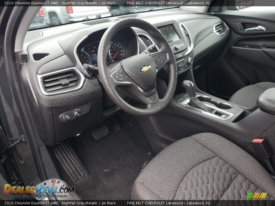 2019 Chevrolet Equinox LT AWD Nightfall Gray Metallic / Jet Black Photo #7