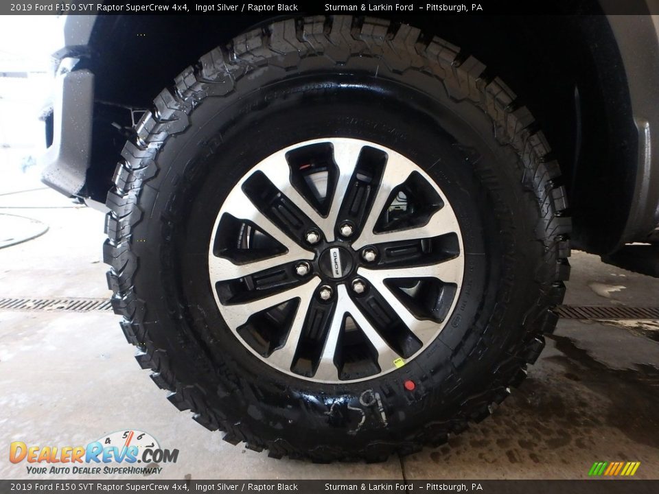 2019 Ford F150 SVT Raptor SuperCrew 4x4 Ingot Silver / Raptor Black Photo #5