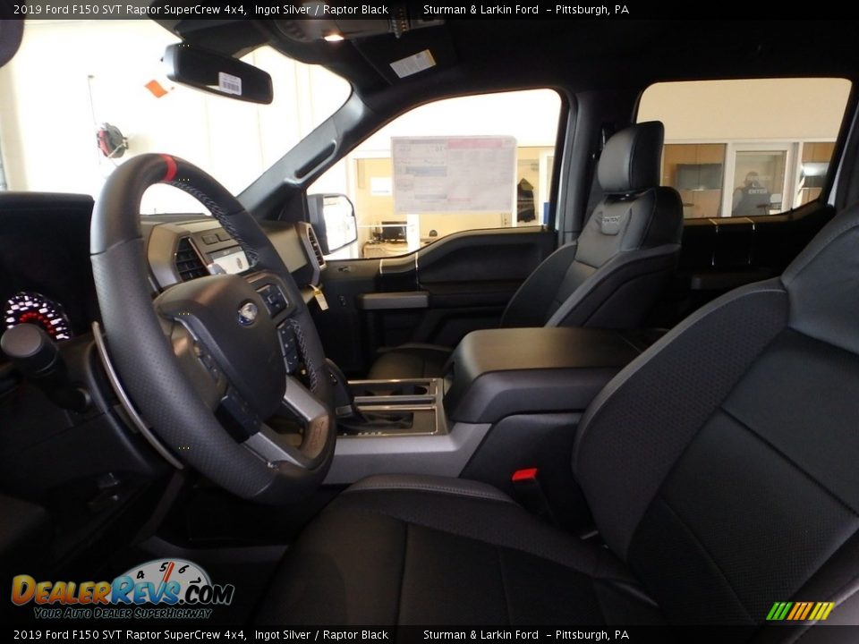 2019 Ford F150 SVT Raptor SuperCrew 4x4 Ingot Silver / Raptor Black Photo #7
