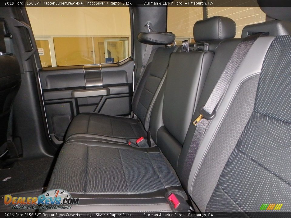 2019 Ford F150 SVT Raptor SuperCrew 4x4 Ingot Silver / Raptor Black Photo #8