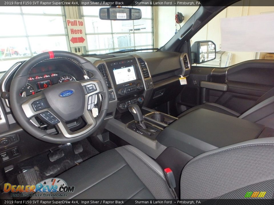 2019 Ford F150 SVT Raptor SuperCrew 4x4 Ingot Silver / Raptor Black Photo #9