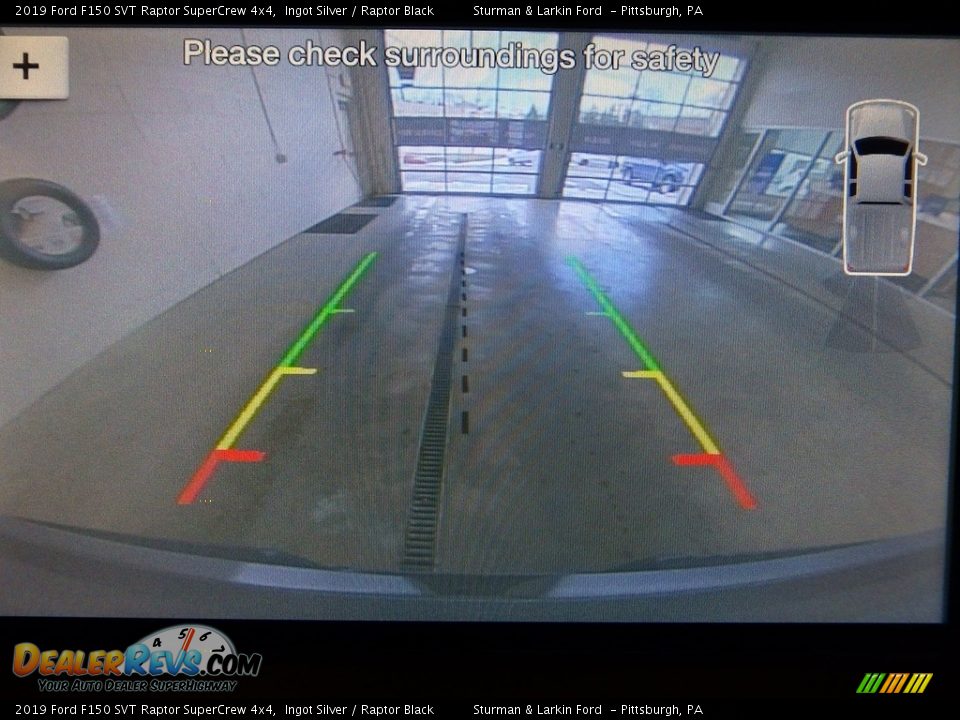 2019 Ford F150 SVT Raptor SuperCrew 4x4 Ingot Silver / Raptor Black Photo #12