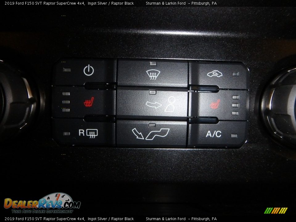 2019 Ford F150 SVT Raptor SuperCrew 4x4 Ingot Silver / Raptor Black Photo #15