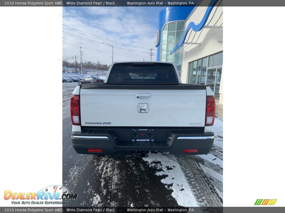 2019 Honda Ridgeline Sport AWD White Diamond Pearl / Black Photo #6