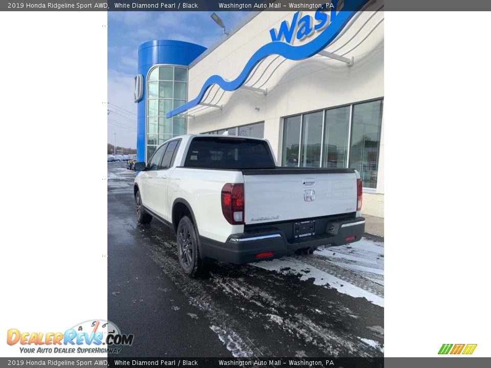 2019 Honda Ridgeline Sport AWD White Diamond Pearl / Black Photo #7