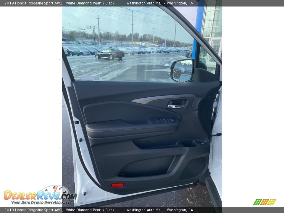 2019 Honda Ridgeline Sport AWD White Diamond Pearl / Black Photo #8
