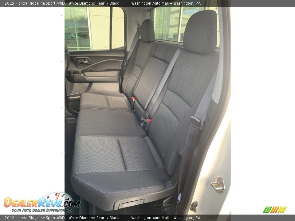 2019 Honda Ridgeline Sport AWD White Diamond Pearl / Black Photo #17