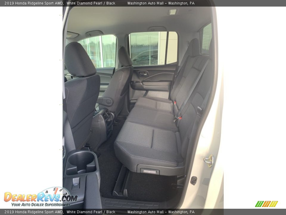 2019 Honda Ridgeline Sport AWD White Diamond Pearl / Black Photo #18