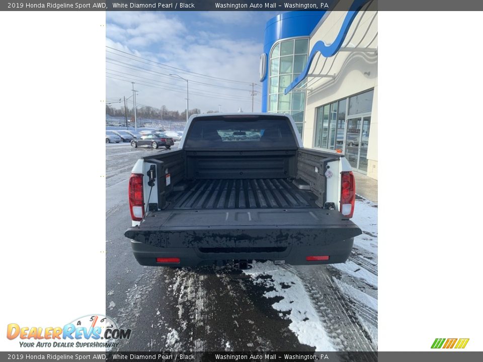 2019 Honda Ridgeline Sport AWD White Diamond Pearl / Black Photo #19