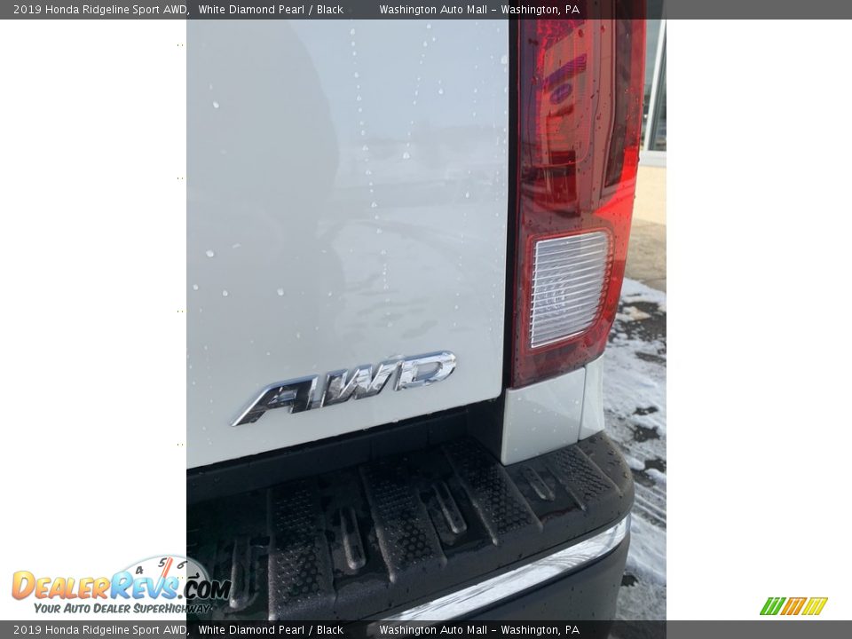2019 Honda Ridgeline Sport AWD White Diamond Pearl / Black Photo #20