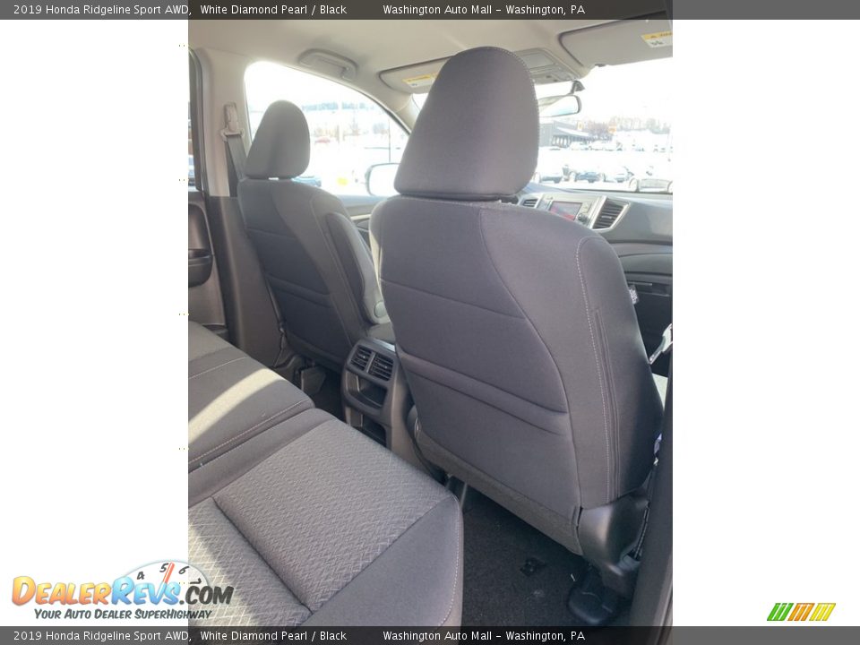 2019 Honda Ridgeline Sport AWD White Diamond Pearl / Black Photo #23