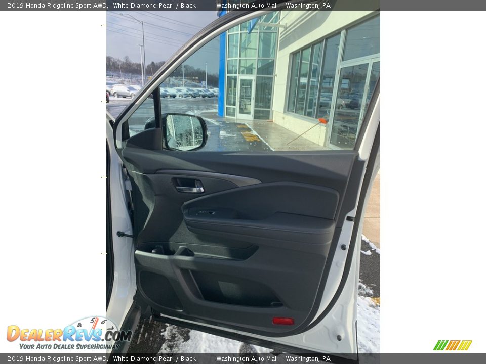 2019 Honda Ridgeline Sport AWD White Diamond Pearl / Black Photo #25