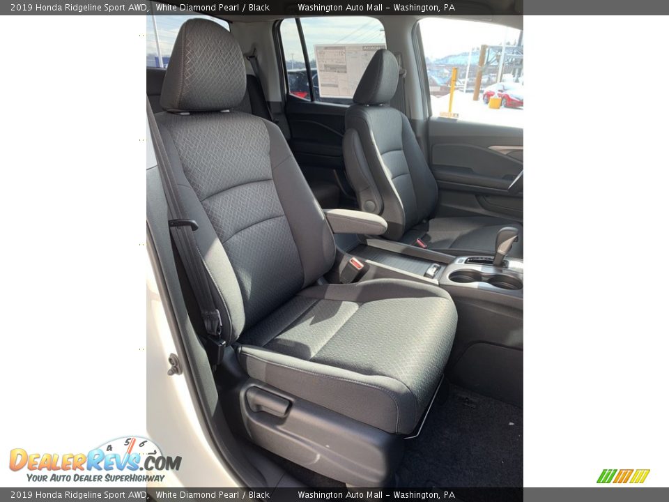 2019 Honda Ridgeline Sport AWD White Diamond Pearl / Black Photo #26