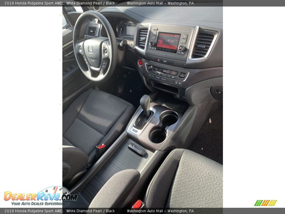 2019 Honda Ridgeline Sport AWD White Diamond Pearl / Black Photo #27