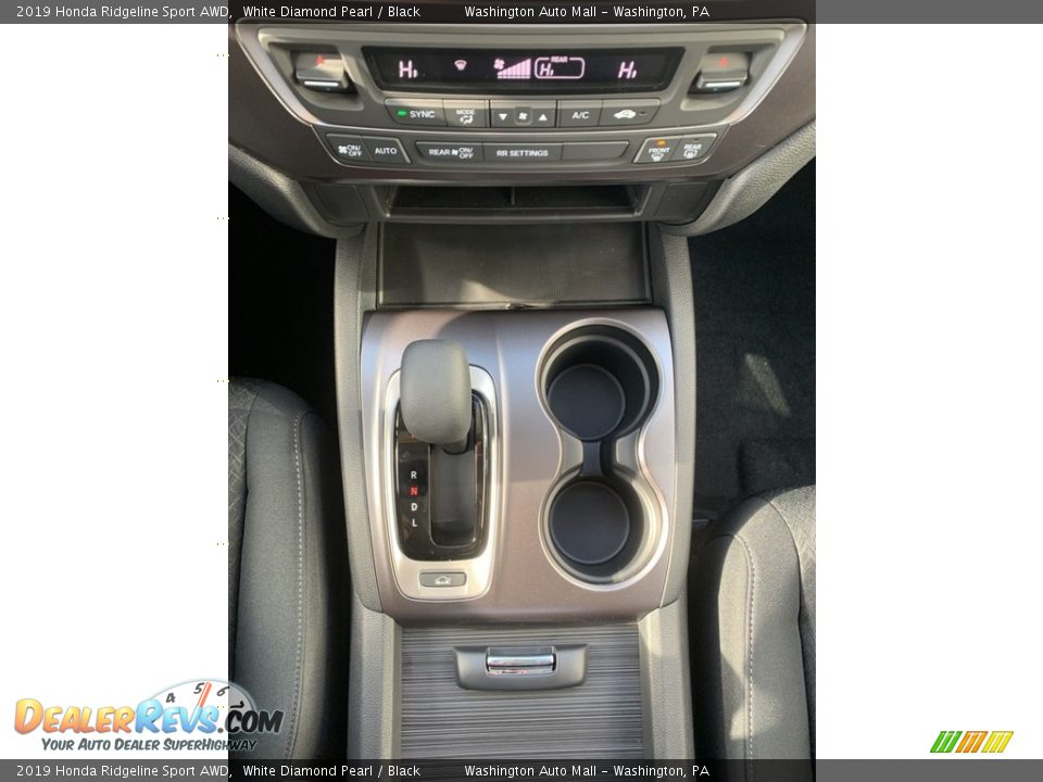 2019 Honda Ridgeline Sport AWD White Diamond Pearl / Black Photo #33
