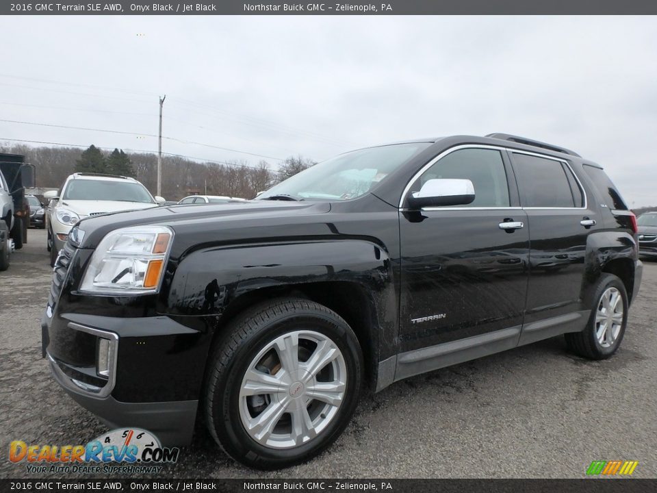 2016 GMC Terrain SLE AWD Onyx Black / Jet Black Photo #1
