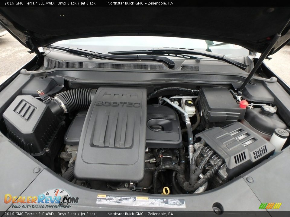 2016 GMC Terrain SLE AWD Onyx Black / Jet Black Photo #2