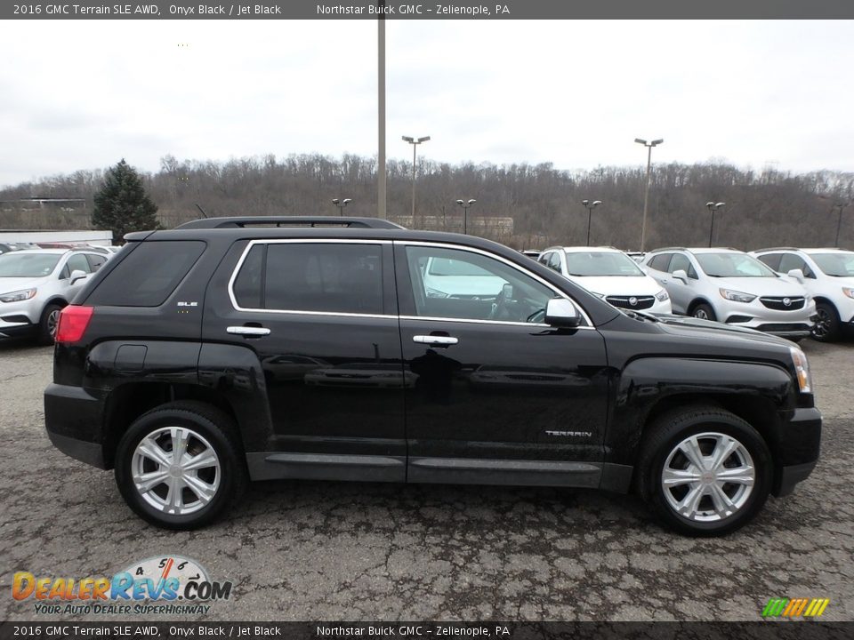 2016 GMC Terrain SLE AWD Onyx Black / Jet Black Photo #5