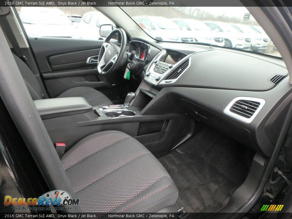 2016 GMC Terrain SLE AWD Onyx Black / Jet Black Photo #6