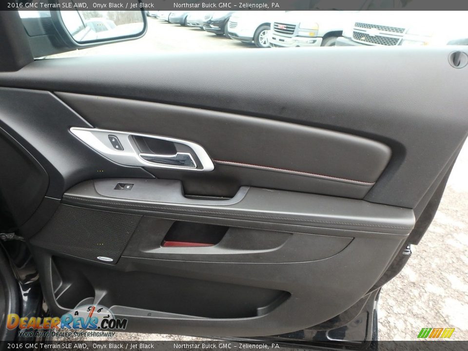 2016 GMC Terrain SLE AWD Onyx Black / Jet Black Photo #7