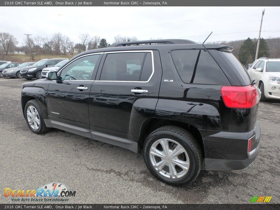 2016 GMC Terrain SLE AWD Onyx Black / Jet Black Photo #12