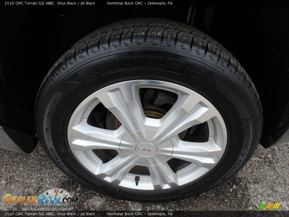 2016 GMC Terrain SLE AWD Onyx Black / Jet Black Photo #14