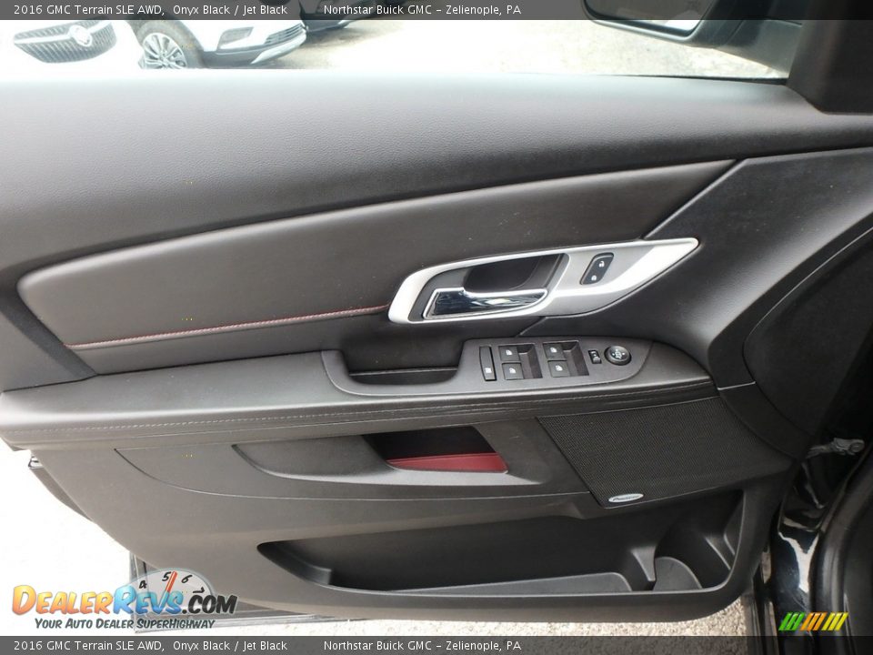 2016 GMC Terrain SLE AWD Onyx Black / Jet Black Photo #19