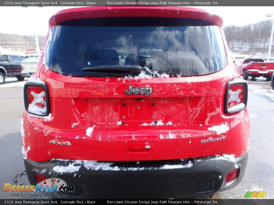 2019 Jeep Renegade Sport 4x4 Colorado Red / Black Photo #4
