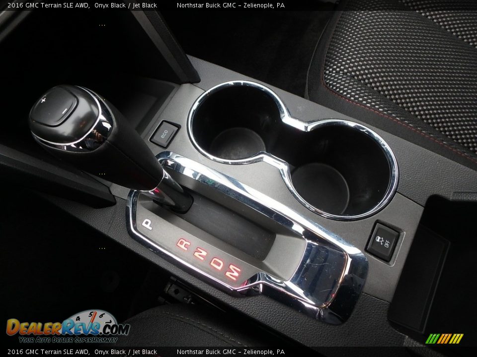 2016 GMC Terrain SLE AWD Onyx Black / Jet Black Photo #24