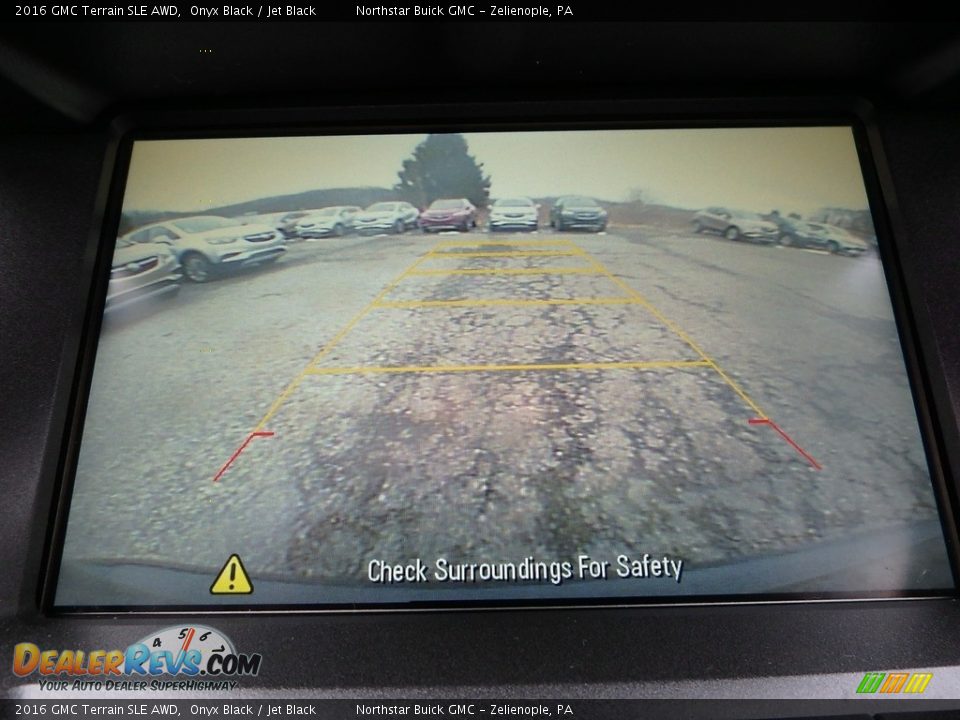 2016 GMC Terrain SLE AWD Onyx Black / Jet Black Photo #28
