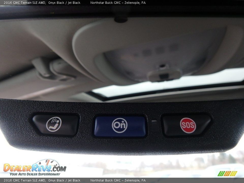 2016 GMC Terrain SLE AWD Onyx Black / Jet Black Photo #29