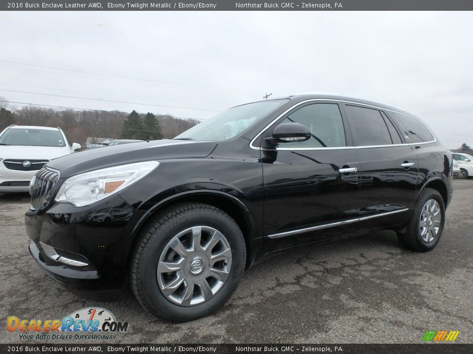 2016 Buick Enclave Leather AWD Ebony Twilight Metallic / Ebony/Ebony Photo #1
